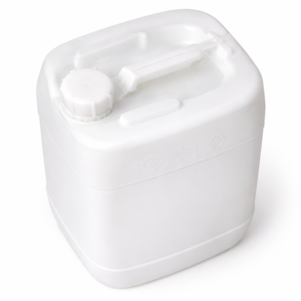 20 Liter White Heavy Duty Jerry Can